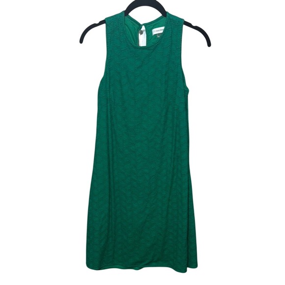 Calvin Klein Green Midi Dress‎ - Picture 1 of 3